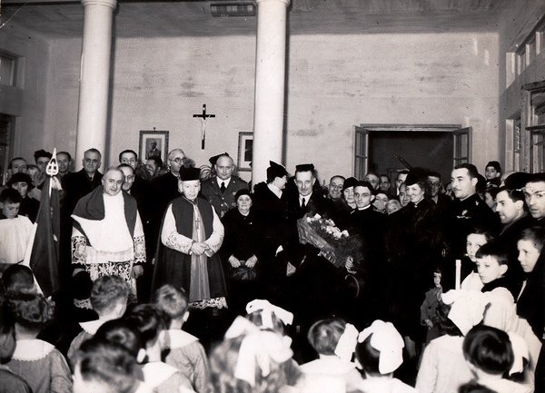 Inaugurazione della casa dell'infanzia Littoria a Rogoredo di Milano intitolata …