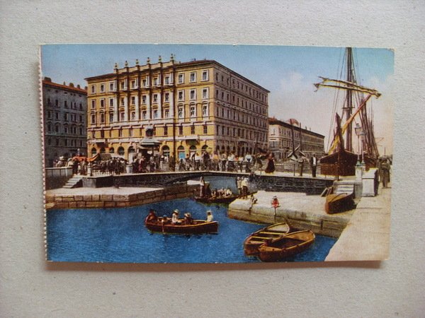 Cartolina / postcard TRIESTE - Ponte Rosso