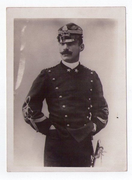 Copia fotografica d'epoca Vittorio Bottego (esploratore e ufficiale italiano)