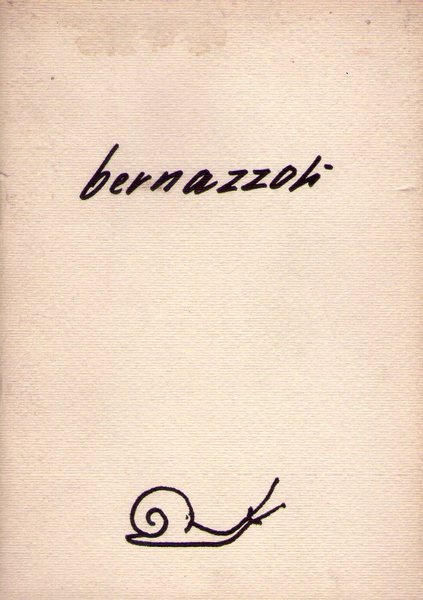 Dario Bernazzoli. Ed. Prima Cooperativa Grafica Genovese. 1980