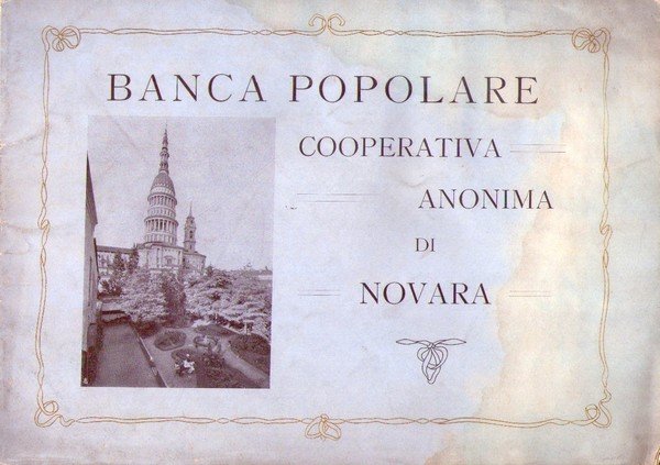 Banca Popolare Cooperativa Anonima di Novara. 1908
