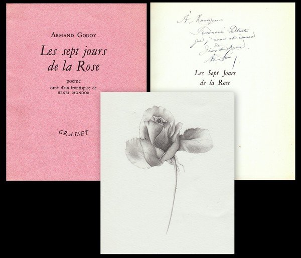 Les sept jours de la Rose. Copia dedicata ed autografa …