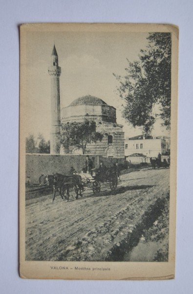 Cartolina / postcard VALONA - Moschea principale.