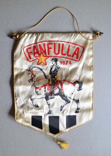 Gagliardetto FANFULLA 1874 con firme giocatori e staff (Calcio)