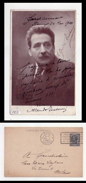 Alfredo Testoni (Bologna 1856, 1931). Commediografo e poeta italiano. Foto …