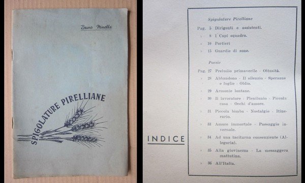 Bruno Minella - Spigolature pirelliane (PIRELLI) 1948