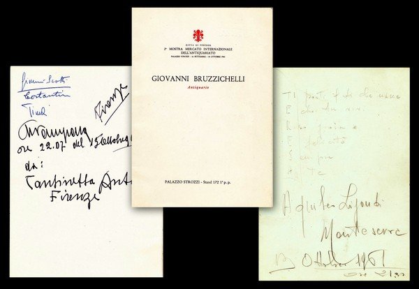 Giovanni Bruzzichelli, Antiquario. 2°Mostra Mercato Internazionale dell'Antiquariato, 16 ottobre 1961, …