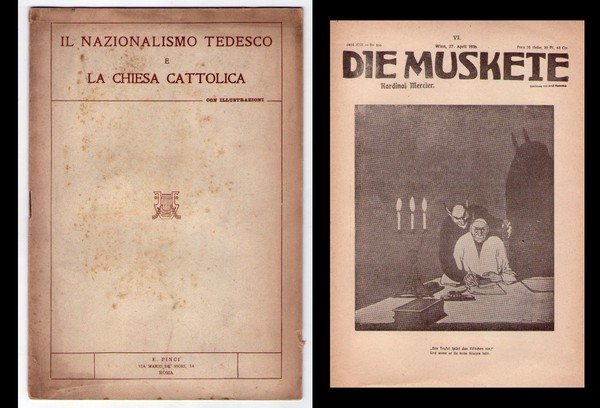 Il Nazionalismo tedesco e la Chiesa Cattolica. s.d. (1916).