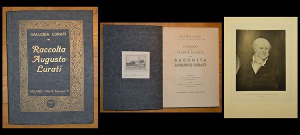 Catalogo della vendita all'asta della Raccolta Augusto Lurati. 1931