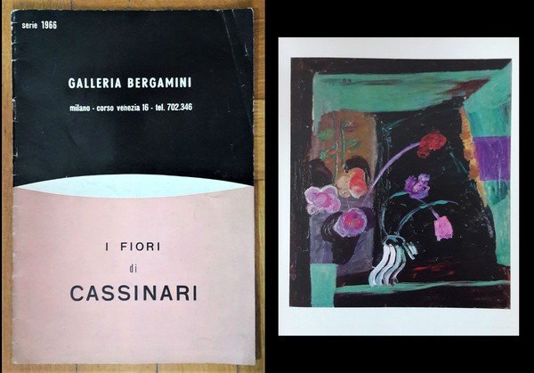 Serie 1966 BRUNO CASSINARI I fiori di Cassinari. Galleria Bergamini …