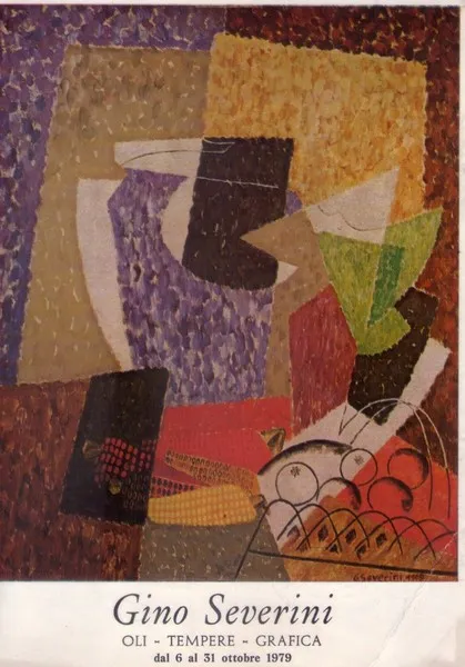 Brochure GINO SEVERINI oli - tempere - grafica dal 6 …