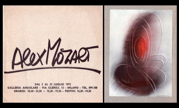 Brochure mostra ALEX MOZART. Galleria Angolare - Milano dal 2 …