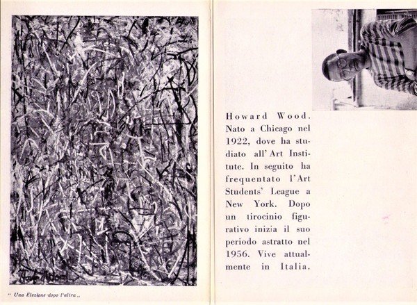 Brochure 211° mostra HOWARD WOOD. Galleria NUMERO - Milano dal …