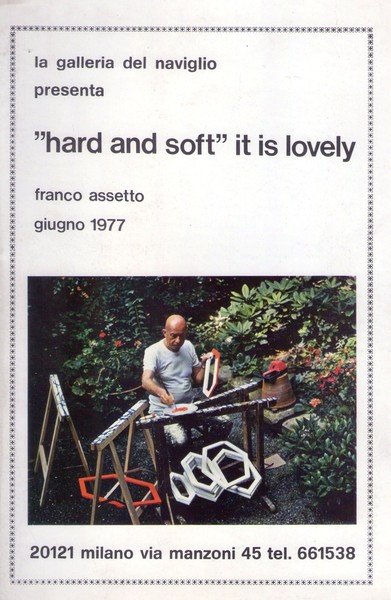 Catalogo mostra Franco Assetto "hard and soft" it is lovely. …