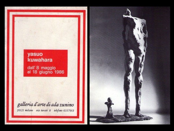 Catalogo mostra YASUO KUWAHARA. Galleria d'Arte di Ada Zunino - …