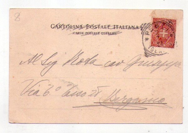 Cartolina/postcard Pegli (Genova) - Villa Pallavicini - Romitaggio. 1901