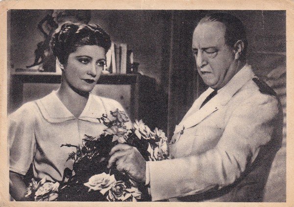 Cartolina Marcelle Chantal e Harry Baur in "Mega-EIA". NITCHEVO. 1937
