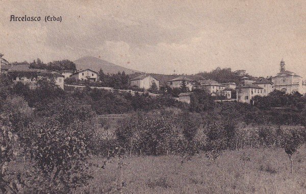 Cartolina Arcelasco (Arcellasco) - Erba (Como)