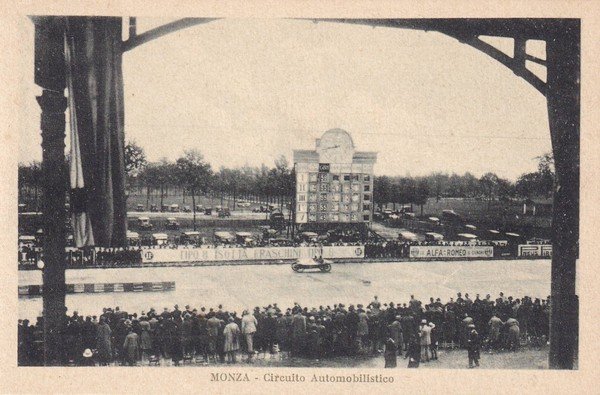 Cartolina MONZA - Circuito Automobilistico.