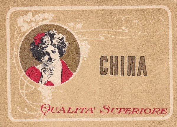 Etichetta Liquore CHINA