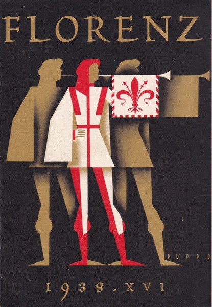Brochure/guida in tedesco "Florenz - Der Maggio musicale fiorentino 1938"