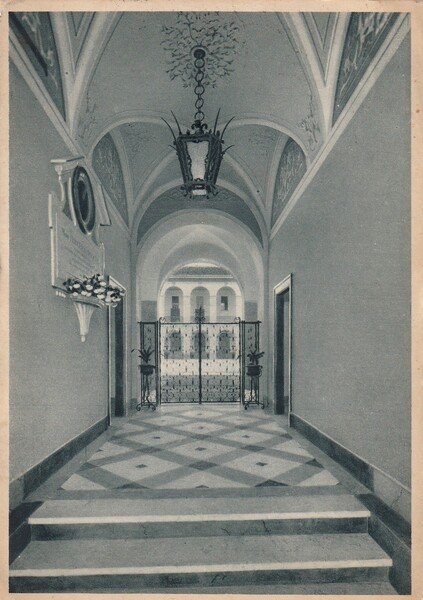 Cartolina Collegio convitto di CELANA (Bergamo). 1941