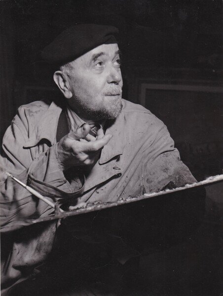 Fotografia originale ARTURO TOSI (pittore).