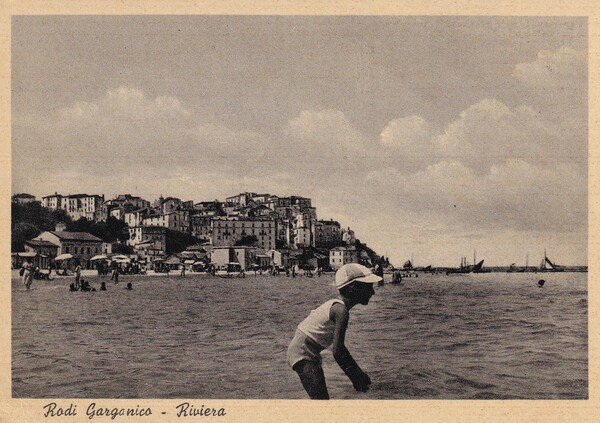 Cartolina Rodi Garganico (Foggia) - Riviera.