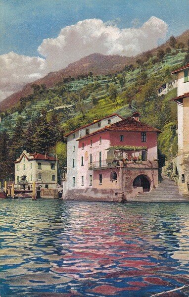 Cartolina Lago di Como - Nesso.