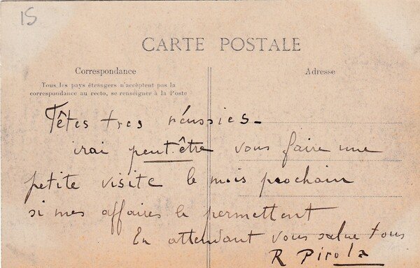 Cartolina Paris 1905 - Les fetes de la Mi-Careme. Grand …