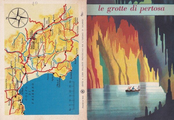 Brochure LE GROTTE DI PERTOSA (Salerno)