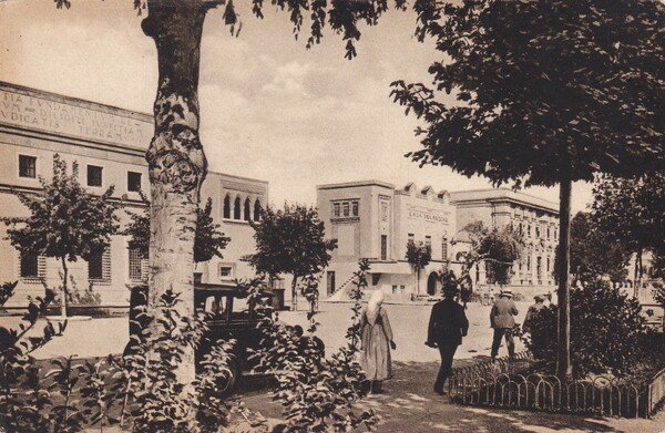 Cartolina RODI - I Giardini del Foro Italico.