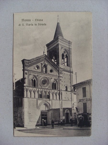 Cartolina / postcard MONZA - Chiesa di S. Maria in …