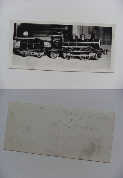 Cartolina / postcard fotografica Locomotive. Katalog L9 (1909) D1021 (modellismo …