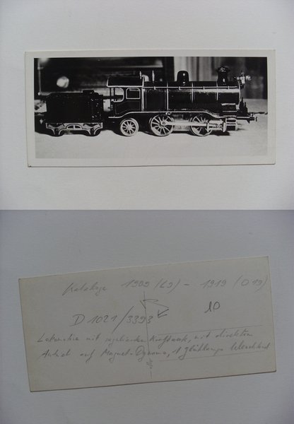 Cartolina / postcard fotografica Locomotive. Katalog 1909 (L9) - 1919 …