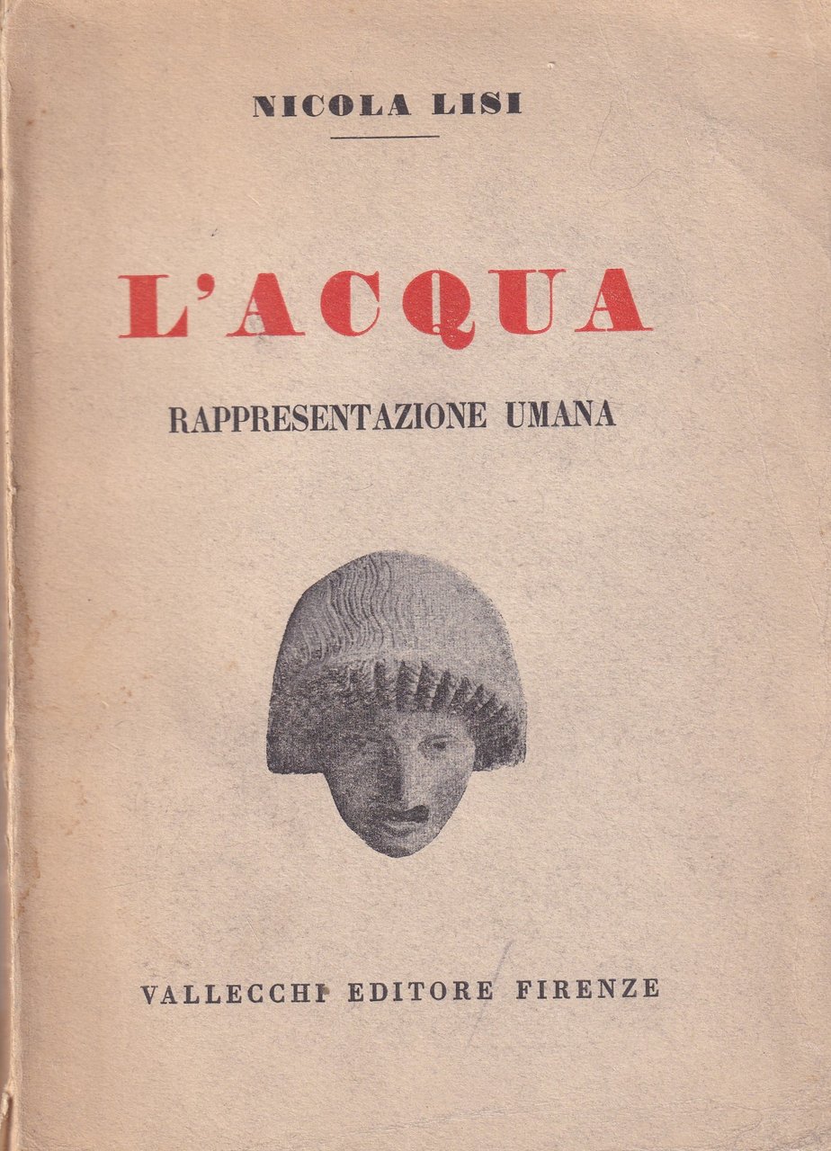 *L'acqua. Rappresentazione umana.