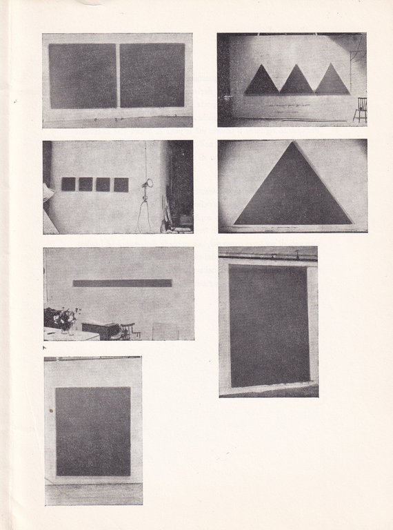*LUCIO POZZI. Galleria dell'Ariete Milano aprile 1971. Catalogo numero 166