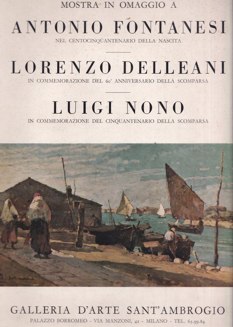 *Mostra in omaggio a Antonio Fontanesi nel centocinquantenario della nascita. …