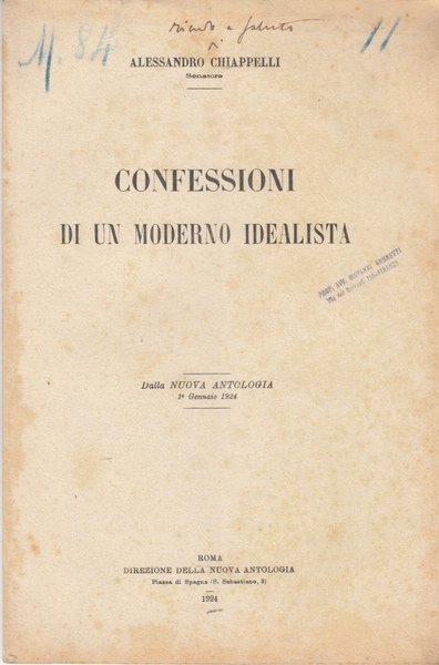Confessioni Di Un Moderno Idealista | Immagine Gallery 1