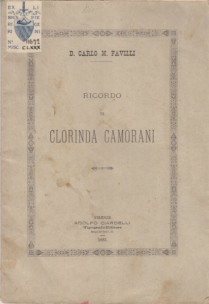 Ricordo Di Clorinda Camorani