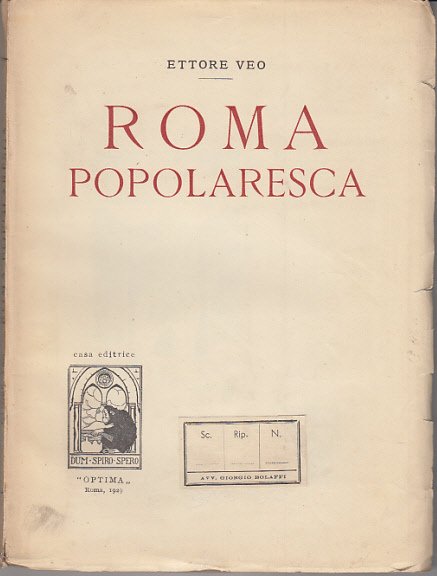 ROMA POPOLARESCA