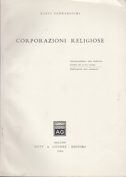 Corporazioni Religiose