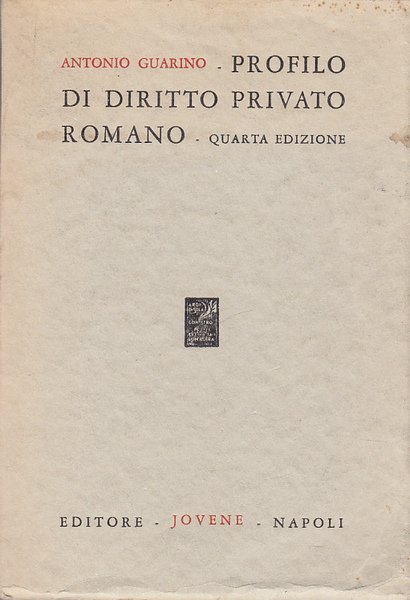 PROFILO DI DIRITTO PRIVATO ROMANO