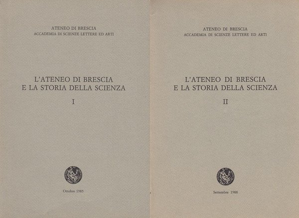 L'Ateneo di Brescia e la storia della scienza