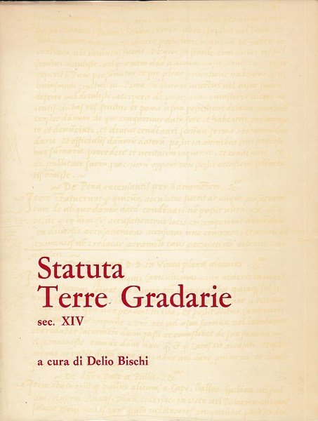 Statuta Terre Gradarie. Sec XIV