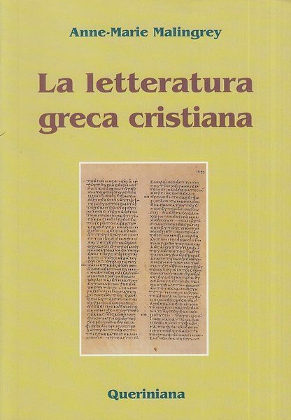 La letteratura greca cristiana