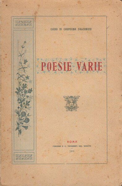 Poesie Varie