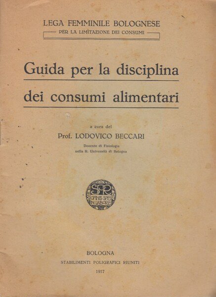 Guida per la disciplina dei consumi alimentari