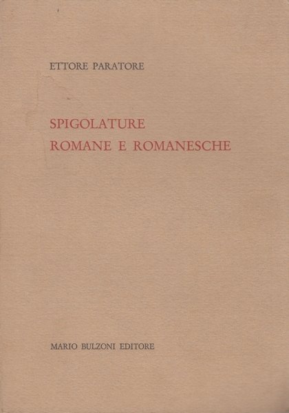 Spigolature romane e romanesche