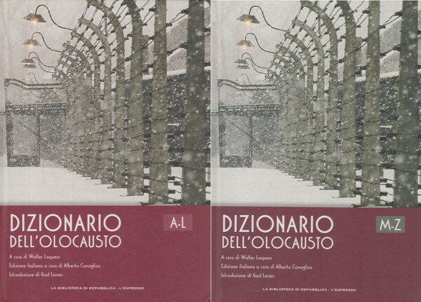 Dizionario dell'Olocausto A-L, M-Z